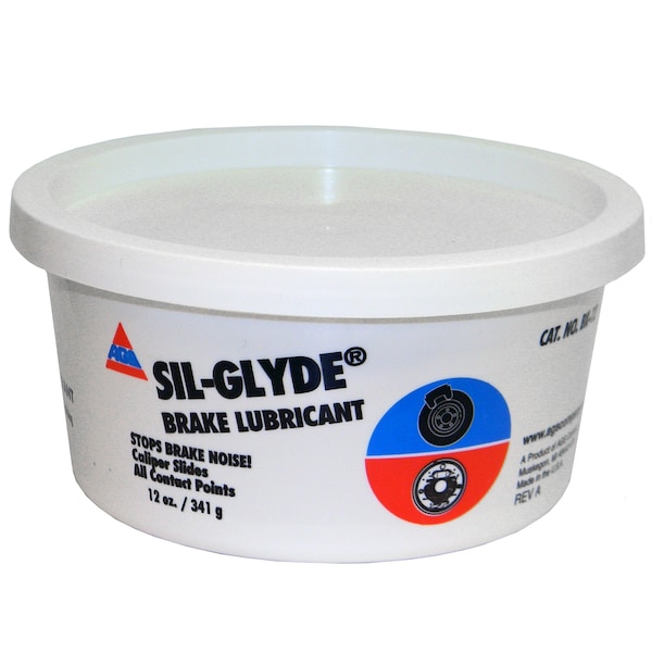 Sil-Glyde Silicone Brake Lubricant, Tub, 12 oz